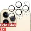 A product image showing camera lens protectors for a smartphone. Produktbild-Vorschau