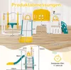 COSTWAY Kinderspeelset met glijbaan, klimrek, schommel, Productafbeelding-voorbeeld 3