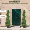 SucceBuy Sztuczny bukszpan topiary, 1,22 m wysokości (2 Podgląd zdjęcia produktu 6