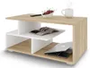Meble Pitus Couchtisch ST10 90x50 cm mit Stauraum – Sonoma Produktbild-Vorschau 1