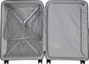 The interior of an open suitcase. Produktbild-Vorschau