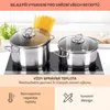 KlarsteinCookbuddy, sklokeramická varná deska, 2400 W, 2 Náhled obrázku produktu 5