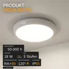 ENOVALITE LED Aufbauleuchte 18 W 3000 K, 4000 K, 6000 K Produktbild-Vorschau 2