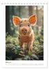 Schwein gehabt (Tischkalender 2027 DIN A5 hoch), CALVENDO Produktbild-Vorschau 6