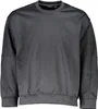 Schwarzes Herren-Sweatshirt für Sport mit Taschen und Produktbild-Vorschau 1