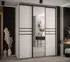 MEBLE KRYSPOL Davos 11 Schrank, drei Türen - 235,2x190x60 Produktbild-Vorschau 2