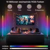 2pcs Lampadaire LED 120cm RGB avec 16 millions de Voir les images du produit 8