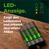 GP ReCyko M4D45 4-fach LCD 4Port Docking St. + 4x AA NiMh Produktbild-Vorschau 20