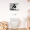 MuchoWow® - Leinwandbilder - Vintage - Affe - Badewanne - Produktbild-Vorschau 6