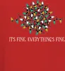 It's Fine Everything Fine Lichterkette Lustig - Weihnachten Produktbild-Vorschau 3
