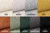 A collage of different fabric samples in various colors, arranged in two rows. Podgląd zdjęcia produktu