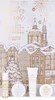 A winter-themed advent calendar with illustrations of buildings and a Christmas tree, featuring small beauty products in the foreground. Anteprima dell’immagine prodotto