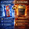 4 ks lithiové 9V blokové baterie Wilhelm pro detektory Náhled obrázku produktu 3