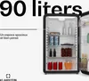 Klarstein Audrey Evo 90L Mini Frigo - Design Rétro, Voir les images du produit 2