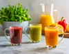 GLASMARK® Glasbecher 6-Set 300 ml mit 6 Langlöffel Große Produktbild-Vorschau 6