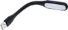 A black flexible USB LED lamp with a white light panel. Náhľad obrázku produktu