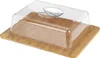 Plateau à fromage Excellent Houseware, en bois, 26 x 20 x 8 Voir les images du produit 3