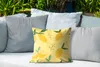 MuchoWow® Outdoor Kissen - Zitrone - Pflanzen - Muster - Produktbild-Vorschau 4