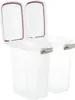 TRIXIE Tonne - transparent-weiß/weiß - 15 l/22 × 41 × 33 cm Produktbild-Vorschau 3
