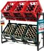 Flaschenkastenständer Kenji Robust und Stabil Schwarz 32 x Produktbild-Vorschau 1