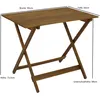 DEGAMO Gartentisch Balkontisch Klapptisch BAHIA 90x60cm, Produktbild-Vorschau 7