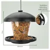 WILDLIFE HOME Vogelfutterspender zum Aufhängen Schwarz I Produktbild-Vorschau 5