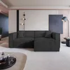 Masseno Ecksofa NERIO P mit Schlaffunktion L-Form, Sofa mit Produktbild-Vorschau 5