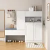 Merax Armoire à chaussures 2 en 1 avec banc, benne à Voir les images du produit 3