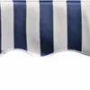 vidaXL Markisenbespannung Canvas Blau & Weiß 5x3 m Produktbild-Vorschau 3