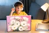 MuchoWow® Laptop Aufkleber Sticker Cover Blumen - Vase - Produktbild-Vorschau 3