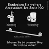 Set WC Bürstenking, scopino con supporto, acciaio Anteprima dell’immagine prodotto 6