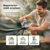4x Duct Tape silber – Panzertape Gewebeklebeband 50 m x 50 Produktbild-Vorschau 3