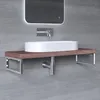 Mai & Mai Design Wandkonsole aus Edelstahl in Silber, BTH: Produktbild-Vorschau 2