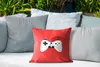 MuchoWow® Outdoor Kissen - Controller - Spiele - Rot - Produktbild-Vorschau 4