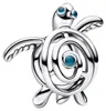 Pandora Charm Damen Meeresschildkröte Offen Sterling-Silber Produktbild-Vorschau 2