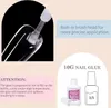 Nageltips für Gelnägel,  500 Stücke Acryl Künstliche Nägel Produktbild-Vorschau 5