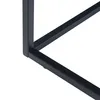 A close-up view of the black metal frame of a table. Anteprima dell’immagine prodotto