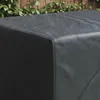 vidaXL Fodera per mobili nera 110 x 84 x 70 cm in tessuto Anteprima dell’immagine prodotto 4