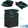 CLIPOP Nachttisch mit LED, 3 Schubladen, 1 Oberer Stauraum, Produktbild-Vorschau 7