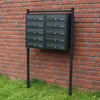 Wiltec Boîte aux lettres sur pieds Noire 270 x 898 x 1500 Voir les images du produit 8