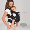 Marsupio Fillikid Walk 4in1 - Nero Anteprima dell’immagine prodotto 5