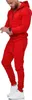 Herren Jogginganzug einfarbig 100% BW 586 Rot XXL Produktbild-Vorschau 1
