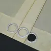 Gardinen Vorhänge Voile Gardine Transparent Dekoschal Uni Produktbild-Vorschau 10