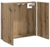 Dartboard Schrank Artisan-Eiche 56 x 12 x 53,5 cm Produktbild-Vorschau 4