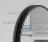 Valora Spiegel mit Ablage 60 cm Schwarz | Schwarzer Produktbild-Vorschau 3