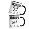 Schonend Behandeln Das Gute Stück ist 50 Tasse Schwarz Produktbild-Vorschau 2