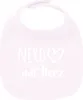 Huuraa Unisex Babylatz Nerd mit Herz Geschenk Babypink  Produktbild-Vorschau 1