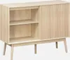 sweeek - Anrichte mit Holzdekor 115 cm - Holzfarben Produktbild-Vorschau 4