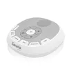 A white and gray baby sound machine with buttons and a speaker grill. Náhľad obrázku produktu