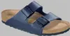 Birkenstock Klassische Pantoletten Arizona BF WB Blau Damen Produktbild-Vorschau 1